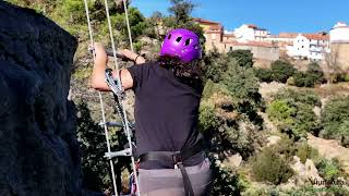 Vía Ferrata quotEls Miradorsquot de Vistabella del Maestrat puesta en valor del entorno natural [upl. by Ettevets]