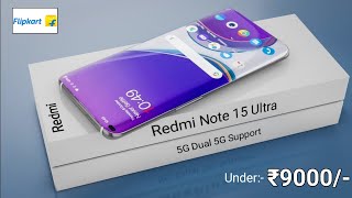 Redmi Note 15 Ultra 5G⚡300MP Camera 8000mAh Battery 200WT Charge First Look Full Specs [upl. by Ahsinod]