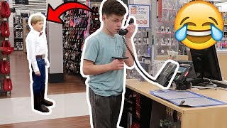 PLAYING THE YODELING KID ON THE WALMART INTERCOM [upl. by Jase26]