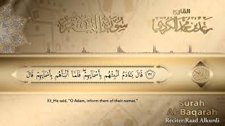 SURAH ALBAQARAH  NO ADS  beautiful Quran Recitation NoAds [upl. by Colley]