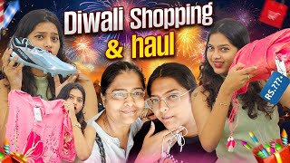 DIWALI SHOPPING 2024 amp HAUL💥🥳❤️‍🔥 ft momfluencer  sneholic diwali2024 diwalihaul [upl. by Margarette]