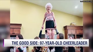 High school cheer team surprises woman who started the team [upl. by Nicoli520]