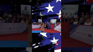 Univision Accidentally Reveals Teleprompter Use During Kamala Harris Town Hall [upl. by Mehala]