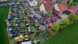 TraktorOldtimertreffen mit Traktorausflug [upl. by Eelano]