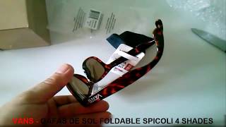 VANS  GAFAS DE SOL FOLDABLE SPICOLI 4 SHADES [upl. by Noni449]