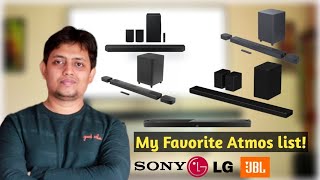 Top 5 Dolby Atmos soundbars Till date  My all time favourite 🔥🔥 [upl. by Wesley]