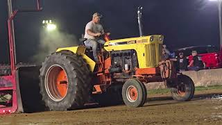 Farm Stock Tractor Pull Carroll County Fair in ohio 2024 [upl. by Icram]