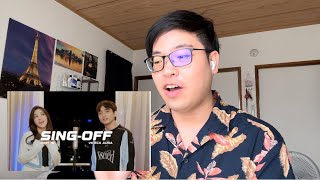 Japanese react to Reza Darmawangsa SING OFF 19 With ECA AURA [upl. by Assiralc]