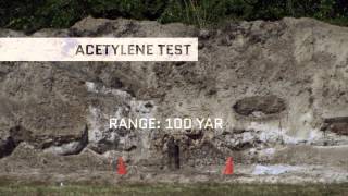 exNavy Seals amp Berets shoot Acetylene tank with 50 Cal [upl. by Eenttirb]