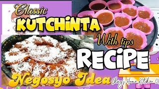 HOW TO MAKE KUTCHINTAFULL RECIPEKUTCHINTA RECIPENegosyo Ideas Kutchinta Recipe [upl. by Terces]