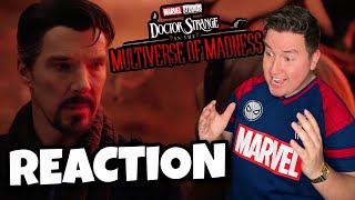 Doctor Strange in the Multiverse of Madness Superbowl Trailer REACTION [upl. by Ahsiri]