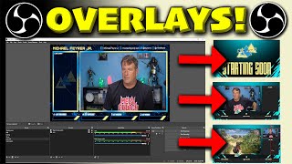 How to install and use overlays in OBS [upl. by Ferdinande603]