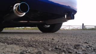 Kakimoto Regu 06ampR Exhaust on Nissan 350Z [upl. by Nordna]