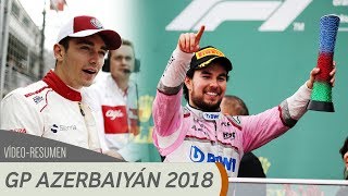 Resumen del GP de Azerbaiyán  F1 2018  Víctor Abad [upl. by Llerrah706]