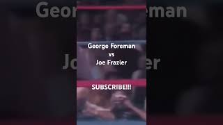 Foreman vs Frazier Highlights boxing mma wwe [upl. by Airual]