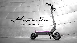 Introducing the Solar Hyperion  Electric Hyper Scooter [upl. by Alexander]