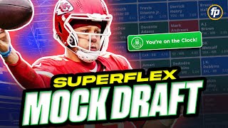 WHY THE DISRESPECT FOR PATRICK MAHOMES ⎮ Superlex Mock Draft 2024 Fantasy Football [upl. by Fletcher]