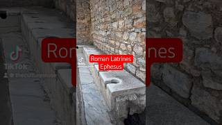 Roman Latrines Ephesus [upl. by Ahsennek]