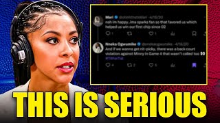 Candace Parker STANDS UP to TV Networks Over Caitlin Clark Comments THATS HUGE [upl. by Nollek107]