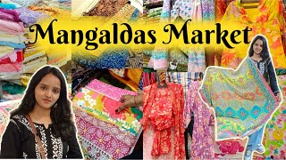 मंगलदास मार्केट Mangaldas Market Mumbai  Best market for fabric dresses saree lehenga Part 1 [upl. by Enos]