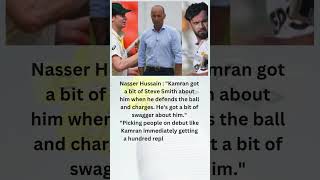 NASSER HUSSAIN ON KAMRAN GHULAM AND STEVE SMITH [upl. by Rex686]