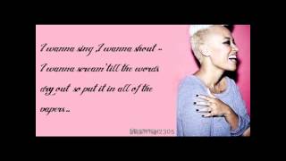 Emeli Sandè Read All About It Part 3 w Lyrics [upl. by Aerdnaed408]