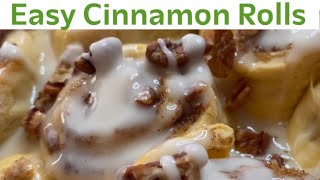 How To Make Cinnamon Rolls With Canned Biscuits  Cinnamon Rolls Recipe  Cinnamon Rolls [upl. by Nauq]