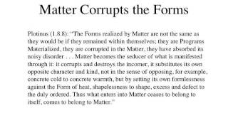 Plotinus  Matter as Mirror [upl. by Esinert]