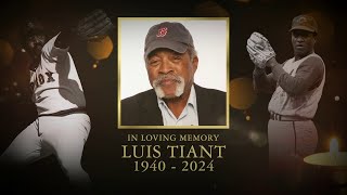 Luis Tiant Derek Jeter Alex Rodriguez and David Ortiz remember legendary career  MLB on FOX [upl. by Oderfla498]