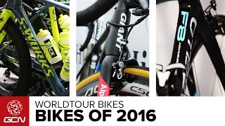 Pro Cycling  WorldTour Bikes Of 2016 [upl. by Ieso978]