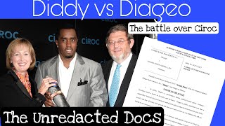 Was Diddy Sueing Diageo What Started His Downfall Unredacted court doc read [upl. by Aeuhsoj]