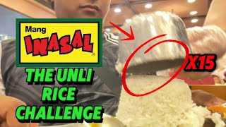 MANG INASAL CHALLENGE  THE UNLI RICE CHALLENGE  X20  SULIT PA DIN  RodrigodoloricalJr [upl. by Gwenn]