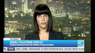 MK Dr Einat Wilf  France 24 Interview on Operation Pillar of Defense [upl. by Tichon8]