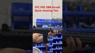 VFC FNC GBB Airsoft Quick Shooting Test Trench Airsoft [upl. by Rikki]