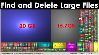 How to find Unused Large file in computer and delete them to free Hard Disk Space [upl. by Inimak]