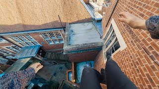 Speed Parkour Climbing POV [upl. by Yoong645]