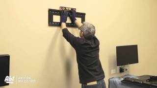 How To Wall Mount a TV LED amp LCD  Abt Electronics [upl. by Darom]