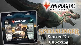 Magic The Gathering Spellslinger Starter Kit Unboxing [upl. by Eedolem]