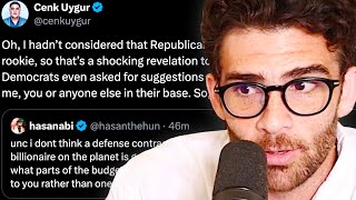 Hasan vs Cenk Uygur Twitter Debate  HasanAbi Reacts [upl. by Nahshunn291]