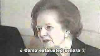 Margaret Thatcher Defiende Al General Pinochet [upl. by Maltzman473]