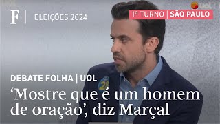 Pablo Marçal desafia Nunes a citar versículos da Bíblia [upl. by Dene]