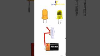 two LED 2 switch light 16 volt 9V battery electric wiring shorts​electrical​jayramvoltcraft [upl. by Kendal]