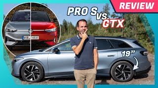 ID7 Pro S Tourer im Test Motoreport verliert Reichweitenangst  Vergleich ID7 Pro Pro S amp GTX [upl. by Pul]