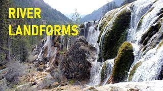 What types of Landforms are made by Rivers [upl. by Cynthia]