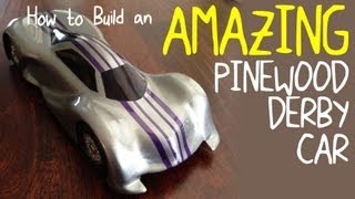 Pinewood Derby How to Make an Amazing Pinewood Derby Car [upl. by Myrilla]