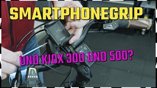 Bosch SmartphoneGrip Ebike Display mit Kiox 300 500 montieren und Smartphone gleichzeitig benutzen [upl. by Ytnom541]