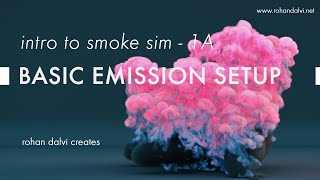 Introduction to smoke simulation  1A  Basic Setup [upl. by Fontana798]