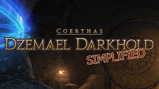 FFXIV Simplified  Dzemael Darkhold Patch 61 Updated [upl. by Alikat]