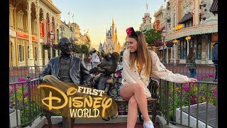 FIRST TIME AT DISNEY WORLD pt1  ep07 [upl. by Neelrad]