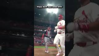 Paul Goldschmidt’s 2000th Hit Was A HOMERUN 😲 shorts [upl. by Ialohcin703]